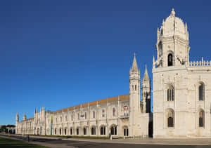 Mosteiro Dos Jeronimos Manueline Architecture Wallpaper
