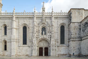 Mosteiro Dos Jeronimos Manueline Exterior Wallpaper