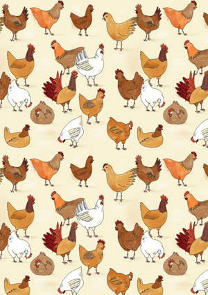 Mother Chick Wallpaper