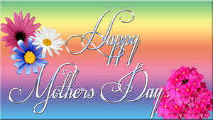 Mother's Day Is Here And The Colorful Rainbow Is Here To Spread Love And Joy. Wallpaper