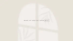 Motivational Morning Quote Wallpaper