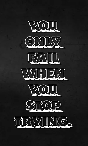 Motivational Quote Failureand Perseverance.jpg Wallpaper