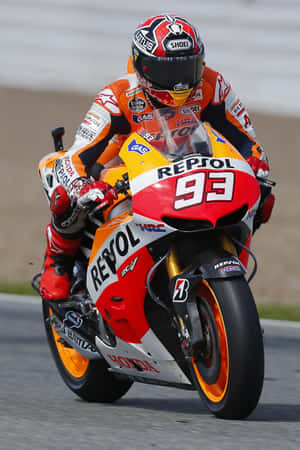 Moto G P Rider Cornering Repsol Honda Wallpaper