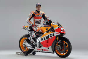 Moto G P Riderand Repsol Honda Bike Wallpaper