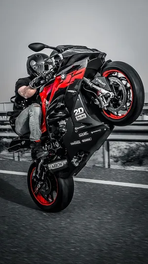 Motorcycle Man Stunts [wallpaper] Wallpaper