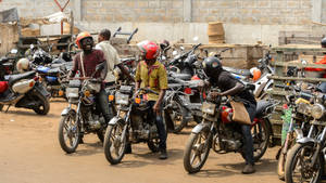 Motorcycle Taxi Togo Wallpaper