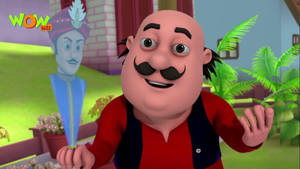 Motu Patlu Genie Wallpaper