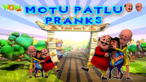 Motu Patlu Pranks Wallpaper