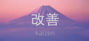 Mount Fuji Kaizen Concept Wallpaper