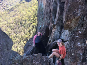 Mountain_ Hiking_ Adventure_ Granola_ Girl_ Aesthetic.jpg Wallpaper