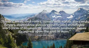 Mountain_ Lake_ Inspiration_ Quote Wallpaper
