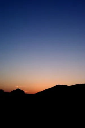 Mountain Silhouette Iphone 4s Wallpaper