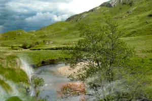 Mountain Slope Live Desktop Wallpaper