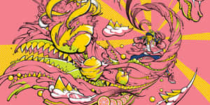 Mountain Sunrise Adventure Wallpaper