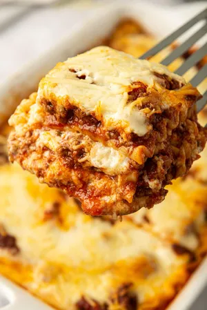 Mouth-watering Lasagna Alla Bolognese Fresh From The Tray Wallpaper