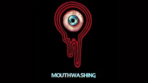 Mouthwashing Eye Concept Wallpaper