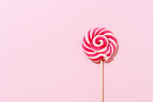 Mouthwatering Pink Candy Wallpaper