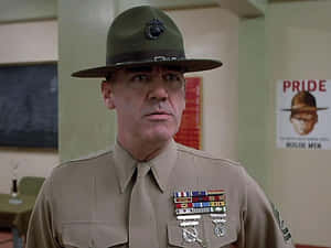 Movie Star And Former Us Marine Corps Gunnery Sergeant R. Lee Ermey Wallpaper