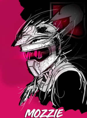 Mozzie From Rainbow Six Siege In Action Wallpaper