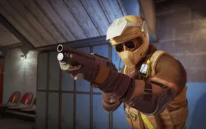 Mozzie In Action: Rainbow Six Siege Wallpaper