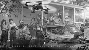 Mozzie In Rainbow Six Siege - Cunning Defender Wallpaper