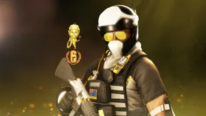 Mozzie Operator In Action In Rainbow Six Siege Wallpaper