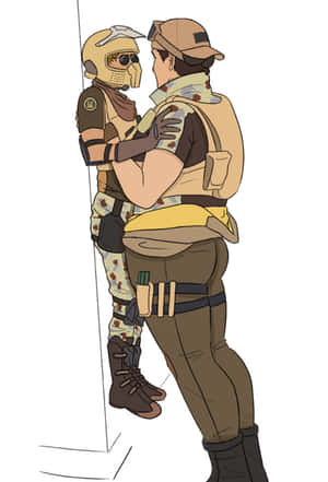 Mozzie, The Master Of Drones, In Rainbow Six Siege Wallpaper