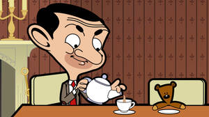 Mr Bean 4k Tea Wallpaper