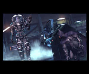 Mr. Freeze In Action Wallpaper