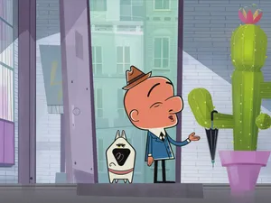 Mr Magoo With A Cactus Wallpaper