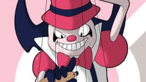 Mr Mime Controlling A Pupptet Wallpaper