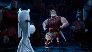 Mr Peabody Sherman Ancient Times Wallpaper