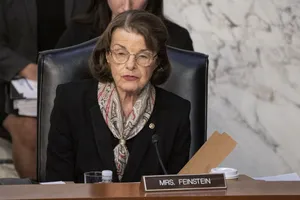 Mrs. Dianne Feinstein Speaking Wallpaper
