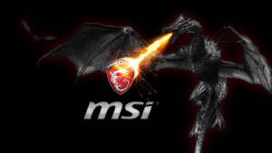 Msi 4k Fire Breathing Dragon Wallpaper