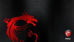 Msi G Series Logo Emblazoned On A Red Background Wallpaper