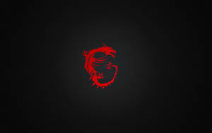 Msi Minimalist Dragon Wallpaper