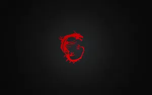 Msi Minimalist Dragon Wallpaper
