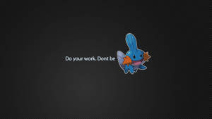 Mudkip Desktop Textured Wallpaper