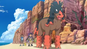 Mudsdale Near The Beach Wallpaper