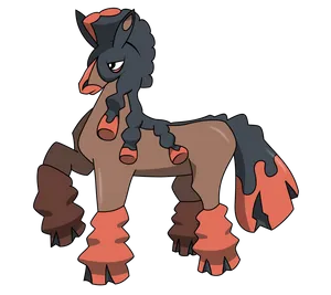 Mudsdale Raising One Front Leg Wallpaper
