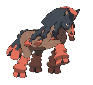Mudsdale With One Hoof Raised Wallpaper