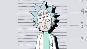 Mugshot Rick And Morty Pc 4k Wallpaper