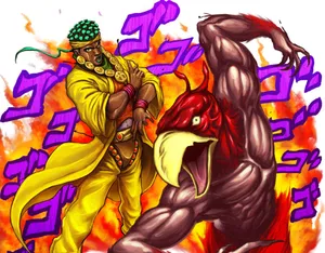 Muhammad Avdol Confidently Posing In The Desert Wallpaper