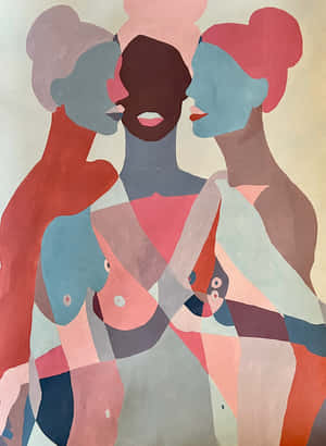 Multifaceted Art Exhibit Wallpaper