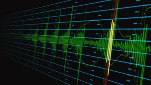 Multifaceted Business Graph Wallpaper