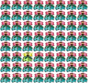 Multiple Ivysaur Wallpaper