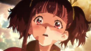 Mumei Anime Character Emotion Wallpaper