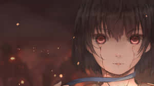 Mumei Kabaneri Red Eyes Wallpaper