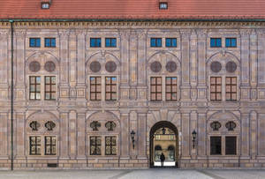 Munich Residenz Facade Wallpaper