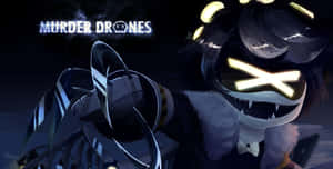 Murder Drones Animated Series Wallpaper